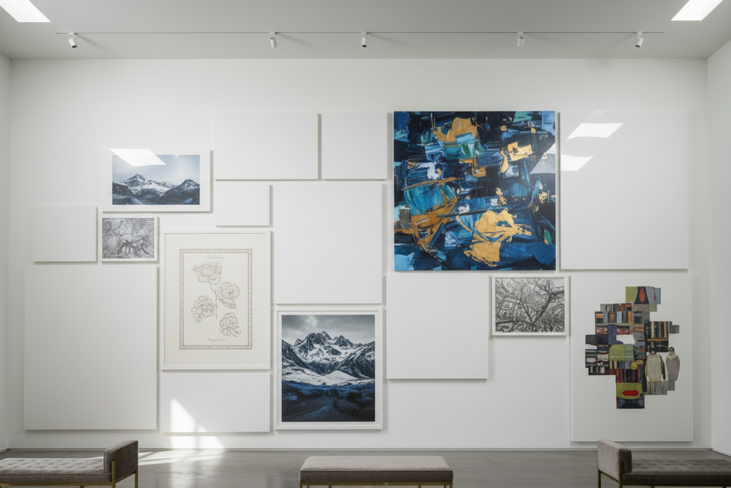How to Create a Stylish Gallery Wall Using Photo Tiles