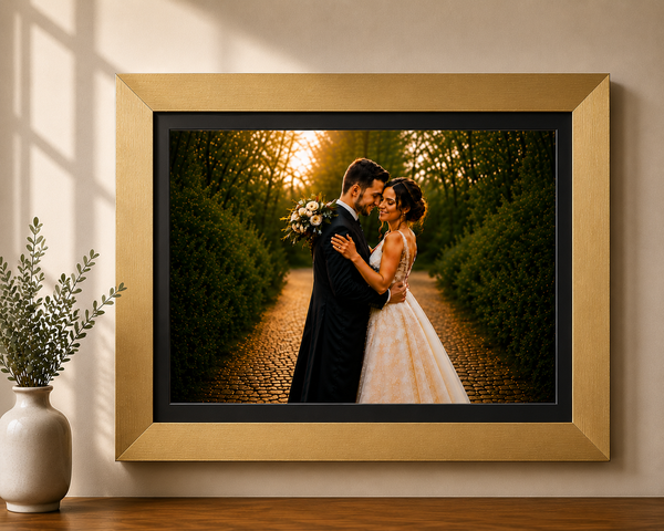 Slim Wooden 2 Inch Photo Frame