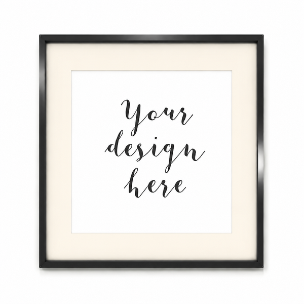 Square photo frame