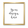 Square photo frame