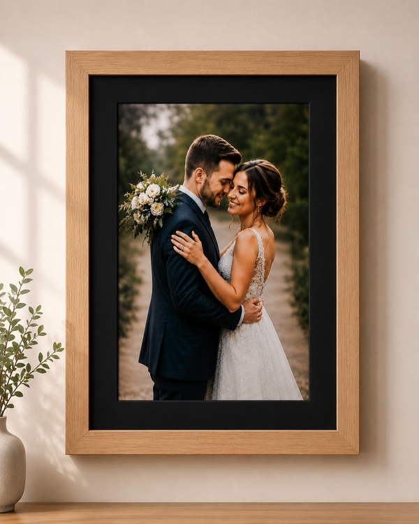 Slim Wooden 2 Inch Photo Frame