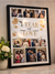 Personalized 1 Year of Love anniversary photo frame collage