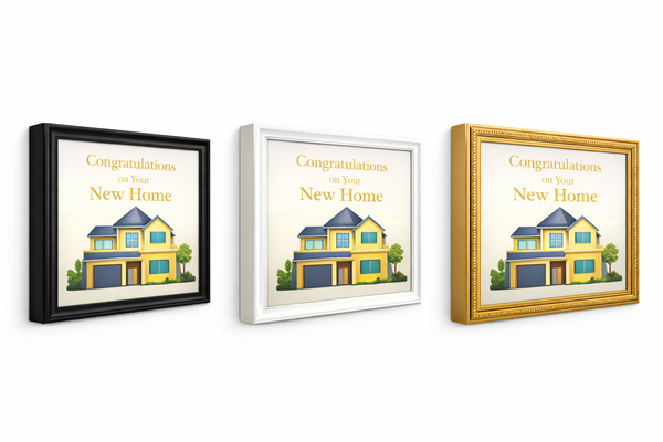 Congratulations New Home Housewarming Gift Photo Frame Decor