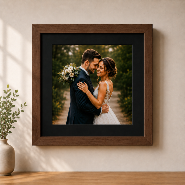 Slim Wooden 2 Inch Photo Frame