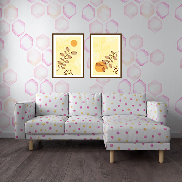 Abstract-golden-stone-art-hanging-pictures-waves-artistic Paintings