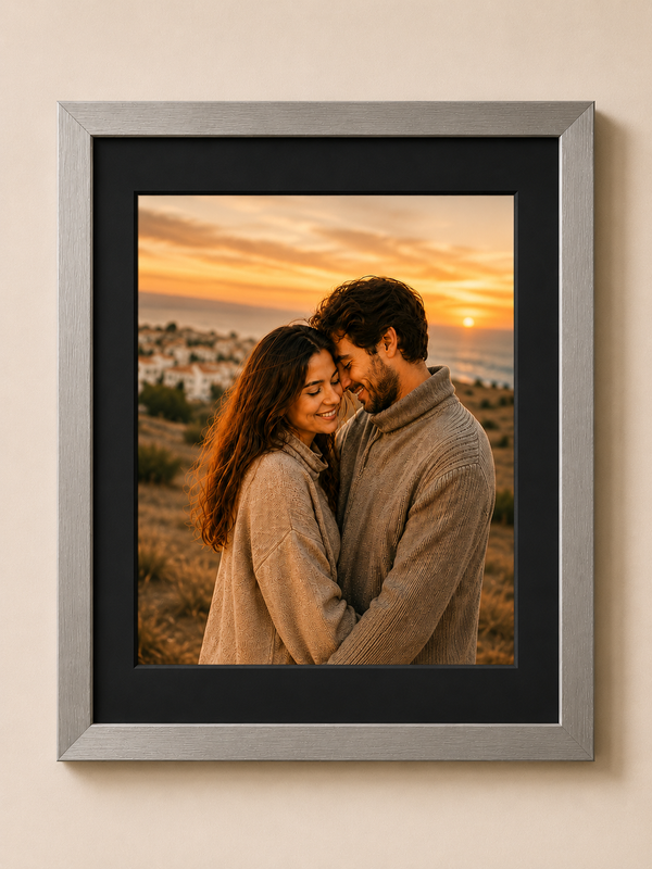Slim Wooden 0.5 Inch Photo Frame