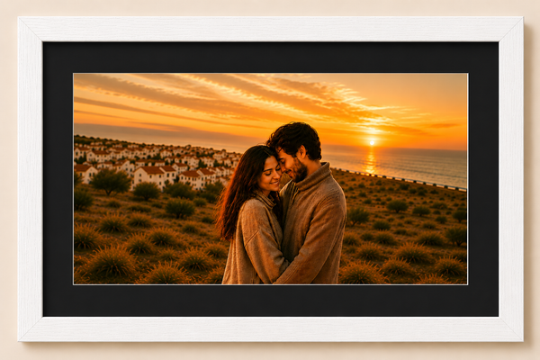 Wooden 1.25 Inch Photo Frame