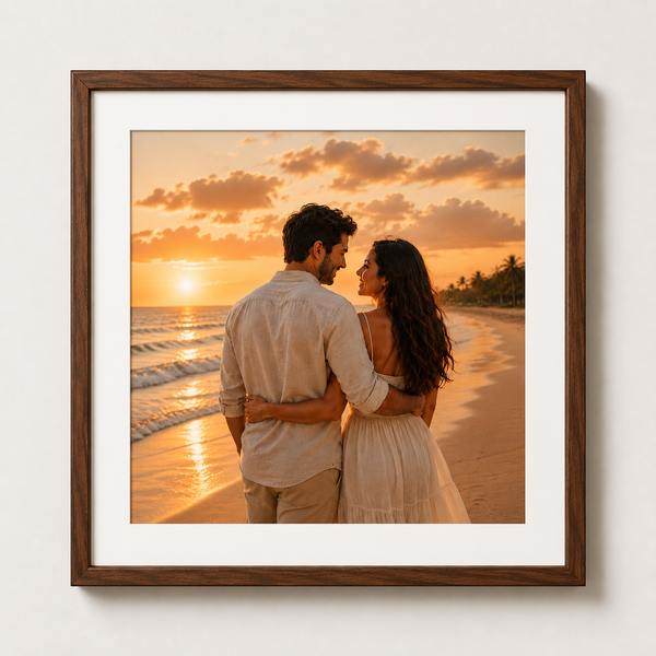 Square photo frame