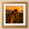 Wooden 1.25 Inch Photo Frame
