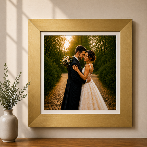 Slim Wooden 2 Inch Photo Frame