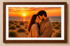 Slim Wooden 0.5 Inch Photo Frame