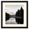 Obsidian Luxe Metal Frame – Premium Glossy Aluminum Picture Frame