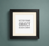 Square photo frame