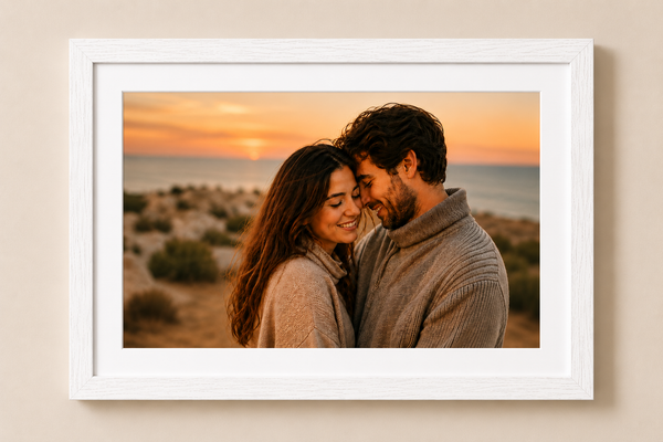Slim Wooden 0.5 Inch Photo Frame