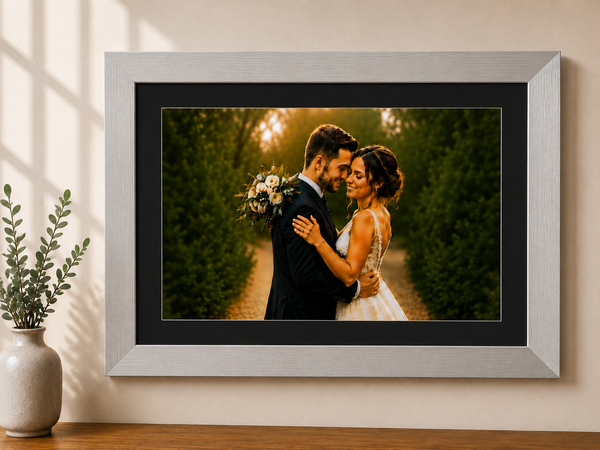 Slim Wooden 2 Inch Photo Frame