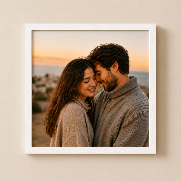 Slim Wooden 0.5 Inch Photo Frame