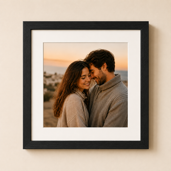 Slim Wooden 0.5 Inch Photo Frame