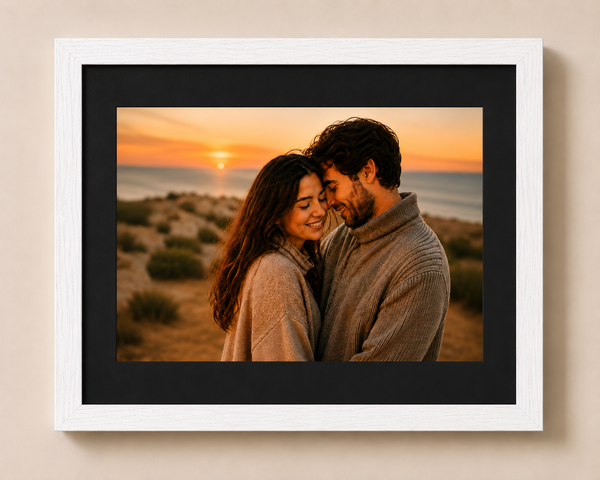 Slim Wooden 0.5 Inch Photo Frame
