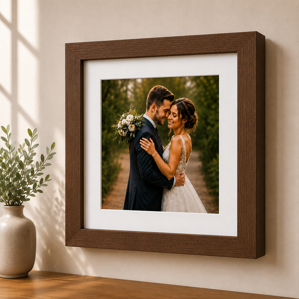 Slim Wooden 2 Inch Photo Frame