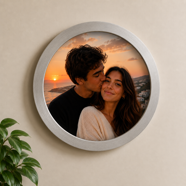 Round Photo Frame