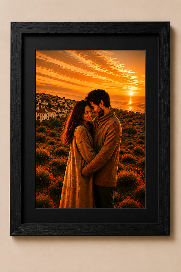 Wooden 1.25 Inch Photo Frame