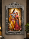 Victorian Royal Silver Photo Frame | Premium Ornate Wall Hanging Picture Frame