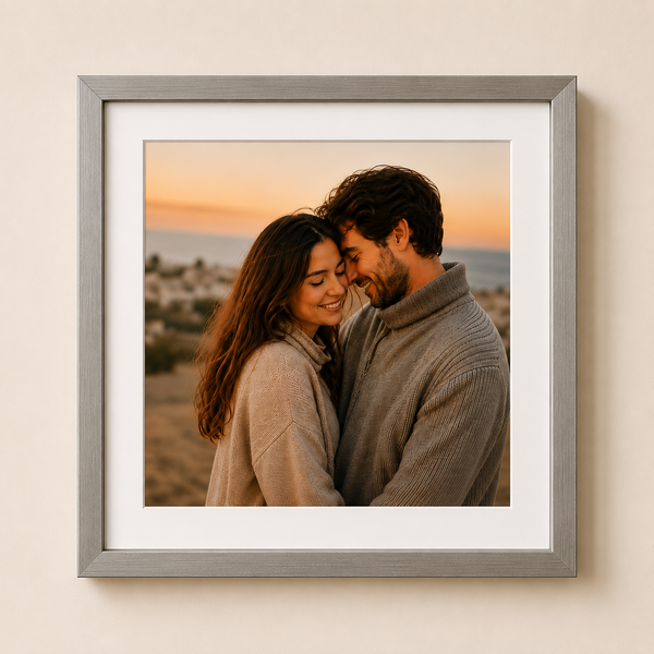 Slim Wooden 0.5 Inch Photo Frame