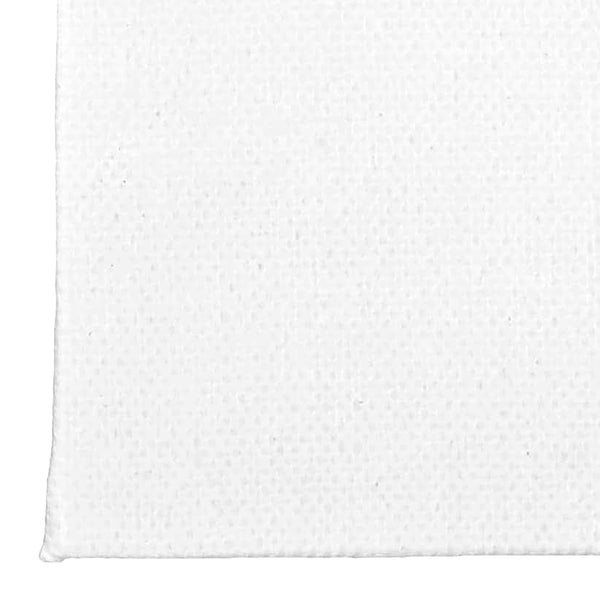 Mini Wooden Display Easel Tripod Stand and Canvas Panels (4x4 inches) | Acid-Free | MDF Board | Anti-Fungal | for Oil & Acrylic Painting (Set of 5)