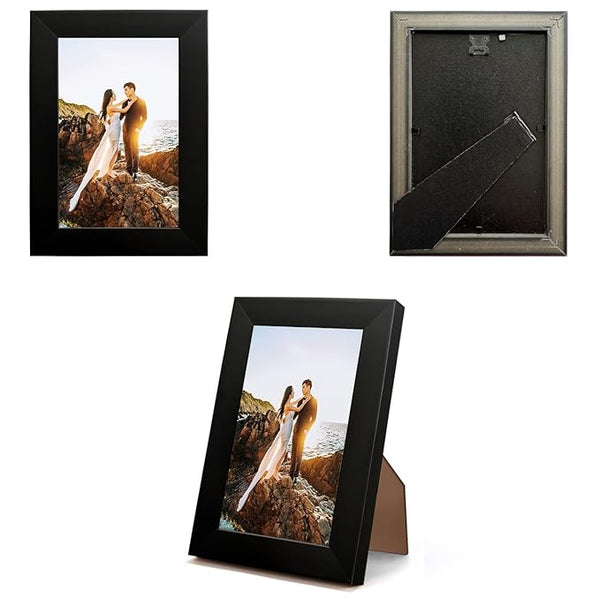 4 by 6 inch Black Photo Frame