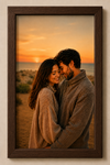 Slim Wooden 0.5 Inch Photo Frame