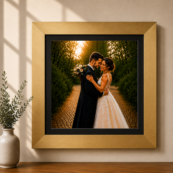 Slim Wooden 2 Inch Photo Frame