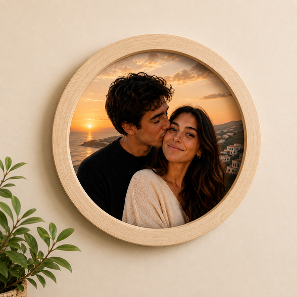 Round Photo Frame