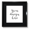 Square photo frame