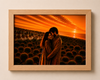 Wooden 1.25 Inch Photo Frame