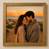 Slim Wooden 0.5 Inch Photo Frame