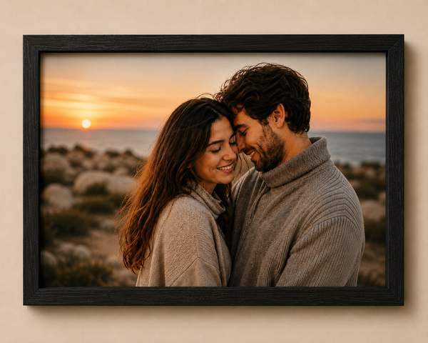 Slim Wooden 0.5 Inch Photo Frame
