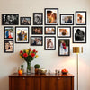 Premium Synthetic Italian Fiber Collage Wall Photo Frames