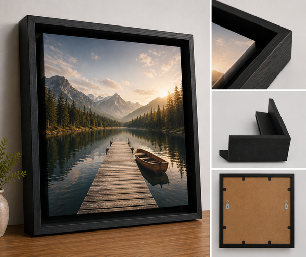 Pure Wood Floating Frame
