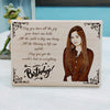 Gifts Personalized Print on Wooden Photo Frame
