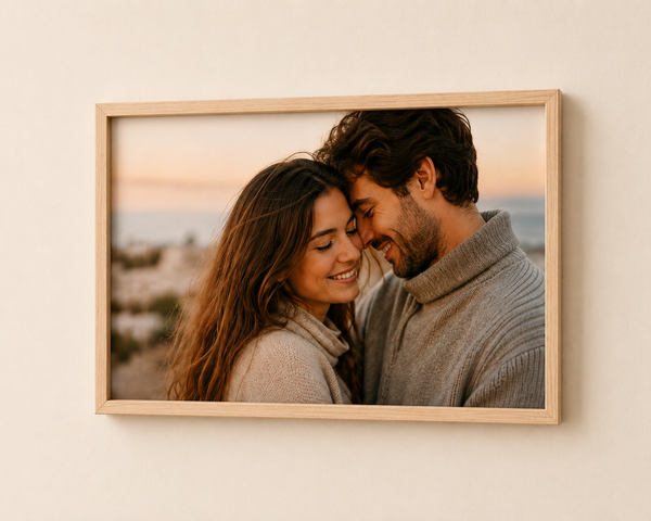 Slim Wooden 0.5 Inch Photo Frame