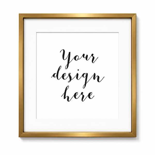 Square photo frame