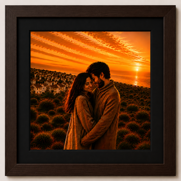 Wooden 1.25 Inch Photo Frame