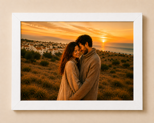 Wooden 1.25 Inch Photo Frame