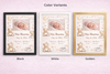 Personalized Newborn Baby Photo Frame – Custom Infant Memory Frame