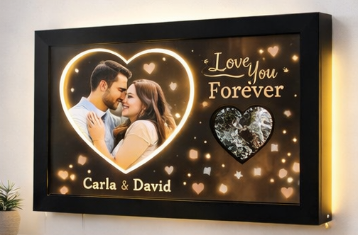 Couple Frame with Personalized Design