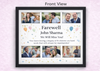 Personalized Farewell Photo Frame – Custom Goodbye Memory Frame