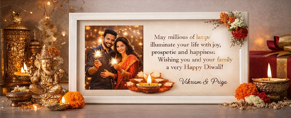 Diwali Photo Frame