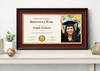 Graduation Photo Frame with Certificate & Photo