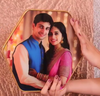 Metal Golden Foil Acrylic Photo Frame