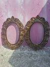 Oval Wooden Carving Frame